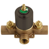 Pressure Balanced Tub and Shower Valve, with Stops