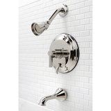 NuvoFusion Wall Mount Tub and Shower Faucet