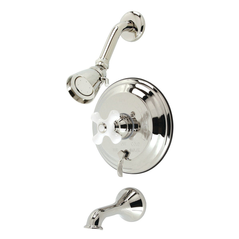 Restoration Single-Handle Pressure Balanced Tub and Shower Faucet