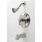 NuvoFusion Wall Mount Tub and Shower Faucet