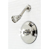 Restoration Single-Handle 2-Hole Wall Mount Shower Faucet