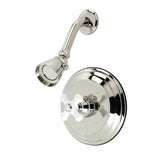 Restoration Single-Handle 2-Hole Wall Mount Shower Faucet