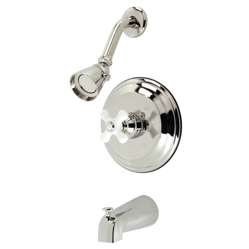 Restoration Single-Handle Pressure Balanced Tub and Shower Faucet