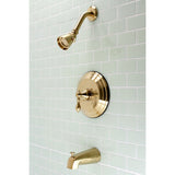 American Classic Single-Handle 3-Hole Wall Mount Tub and Shower Faucet