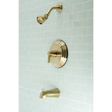 NuvoFusion Wall Mount Tub and Shower Faucet