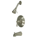 Vintage Single-Handle 3-Hole Wall Mount Tub and Shower Faucet Trim Only