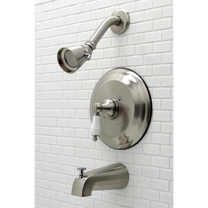 Single-Handle 3-Hole Wall Mount Tub and Shower Faucet Trim Only