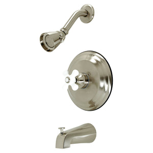 Single-Handle 3-Hole Wall Mount Tub and Shower Faucet Trim Only