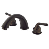 Magellan Two-Handle 3-Hole Deck Mount Roman Tub Faucet