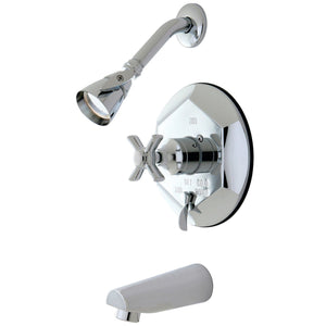 Millennium Single-Handle 3-Hole Wall Mount Tub and Shower Faucet