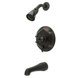 English Vintage Single-Handle Pressure Balanced Tub and Shower Faucet