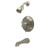 English Vintage Single-Handle Pressure Balanced Tub and Shower Faucet