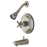 Millennium Single-Handle 3-Hole Wall Mount Tub and Shower Faucet