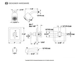 Claremont Single-Handle Pressure Balanced Tub and Shower Faucet