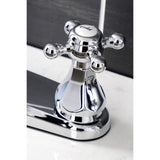 Metropolitan Two-Handle 4-Hole 8" Centerset Kitchen Faucet with Side Sprayer