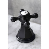 Metropolitan Two-Handle 3-Hole Deck Mount Widespread Bathroom Faucet with Retail Pop-Up Drain