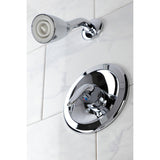 Single-Handle 2-Hole Wall Mount Shower Faucet