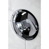 Single-Handle 2-Hole Wall Mount Shower Faucet