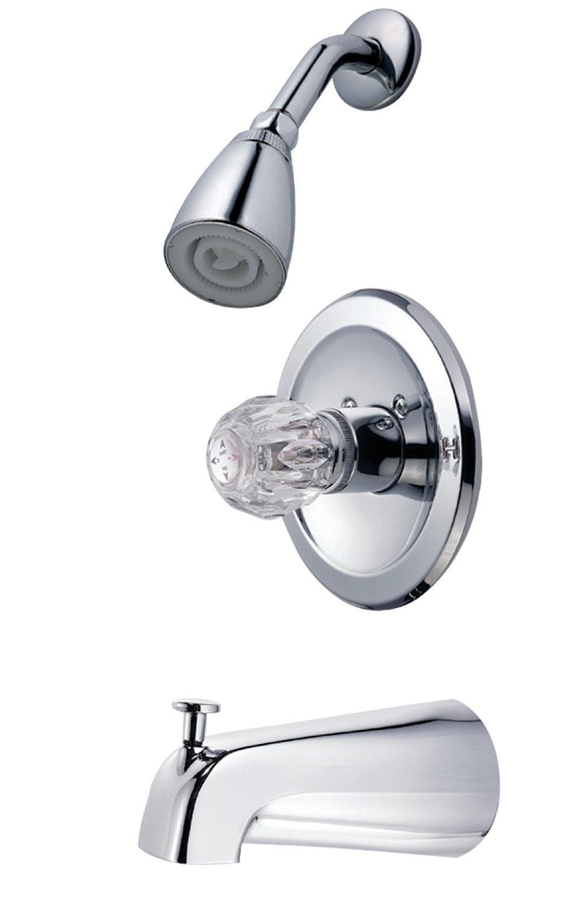 Single-Handle Pressure Balanced Tub and Shower Faucet, Trim Only