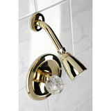 Single-Handle 2-Hole Wall Mount Shower Faucet