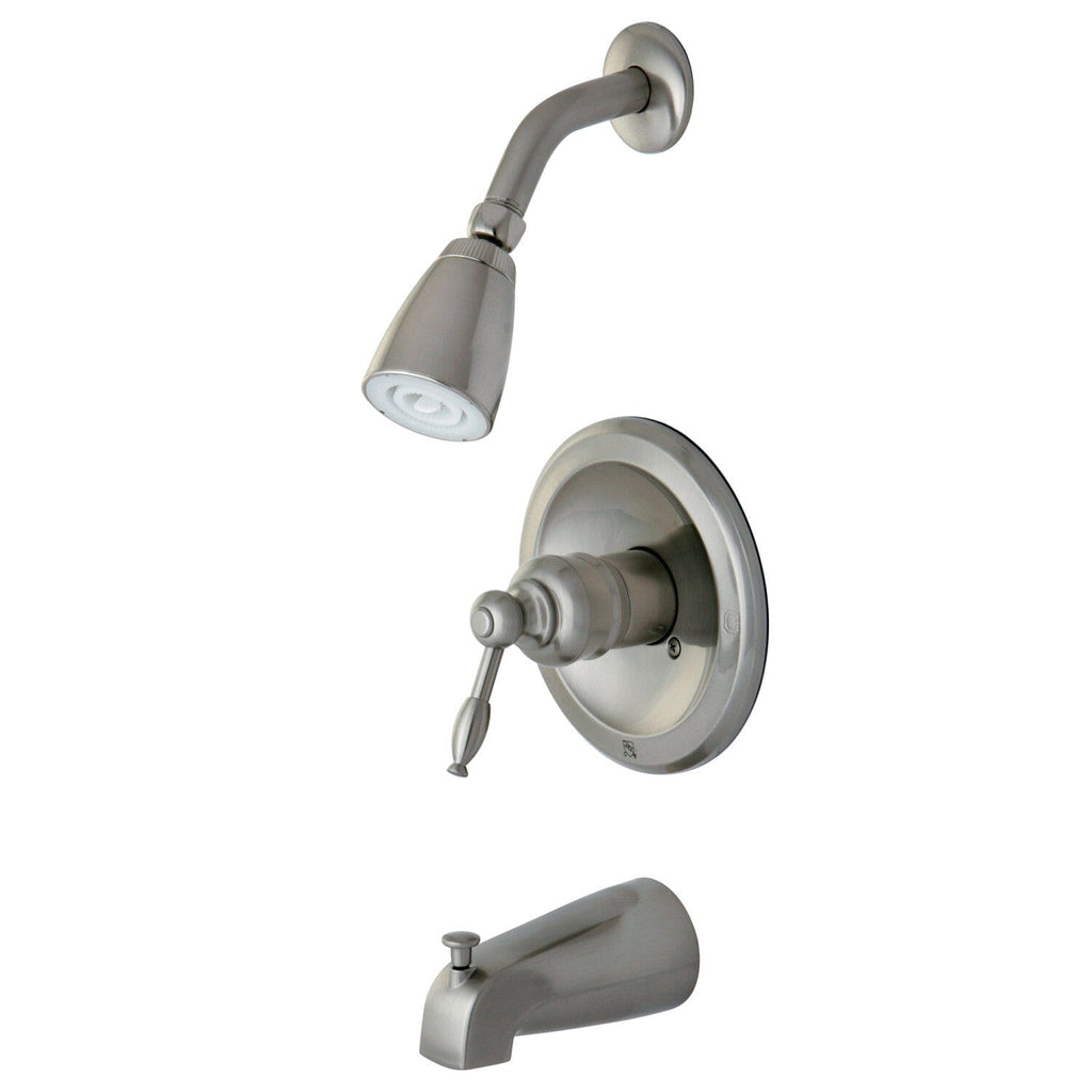 Knight Single-Handle 3-Hole Wall Mount Tub and Shower Faucet