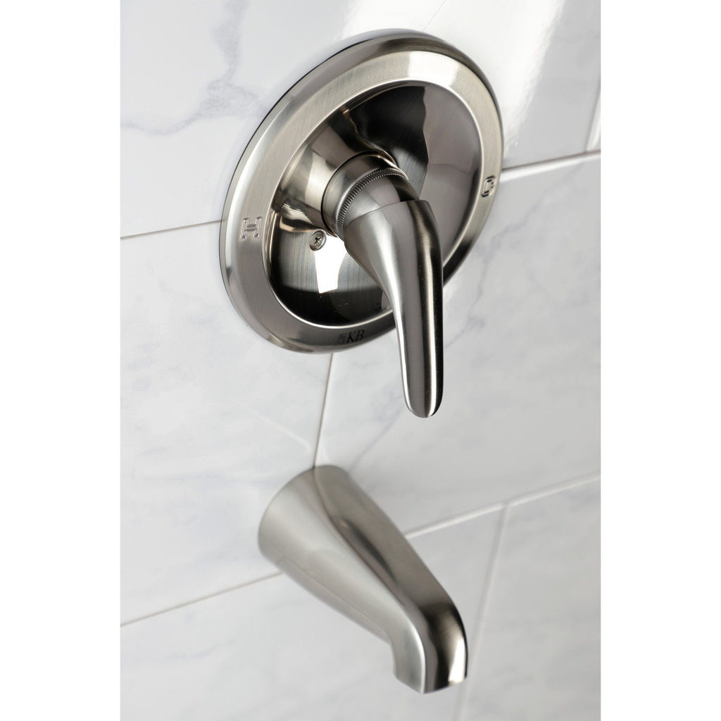 Single-Handle 2-Hole Wall Mount Tub and Shower Faucet Tub Only