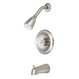 Americana Single-Handle 3-Hole Wall Mount Tub and Shower Faucet