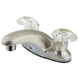 Legacy Double-Handle 3-Hole Deck Mount 4-Inch Centerset Bathroom Faucet