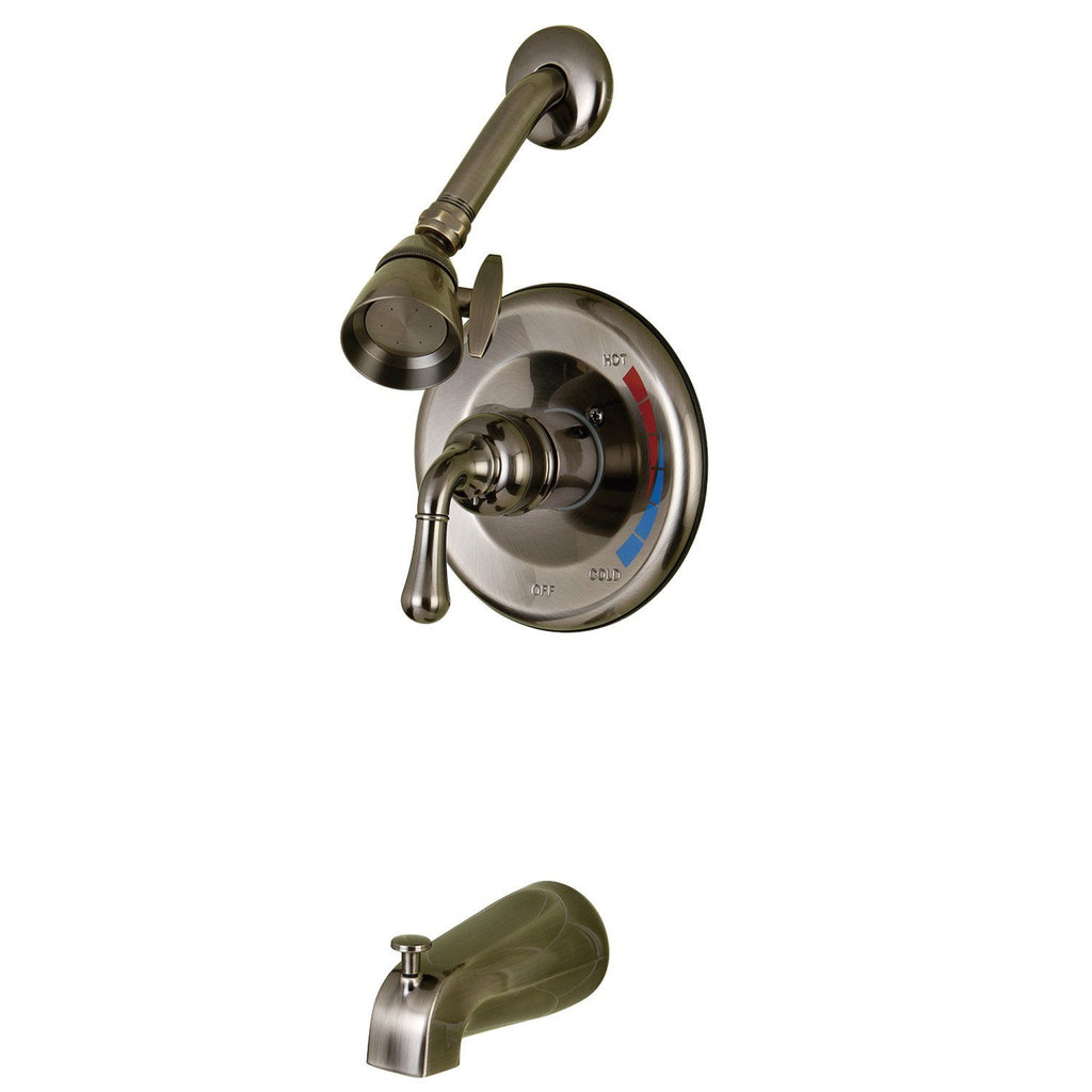 Magellan Single-Handle 3-Hole Wall Mount Tub and Shower Faucet
