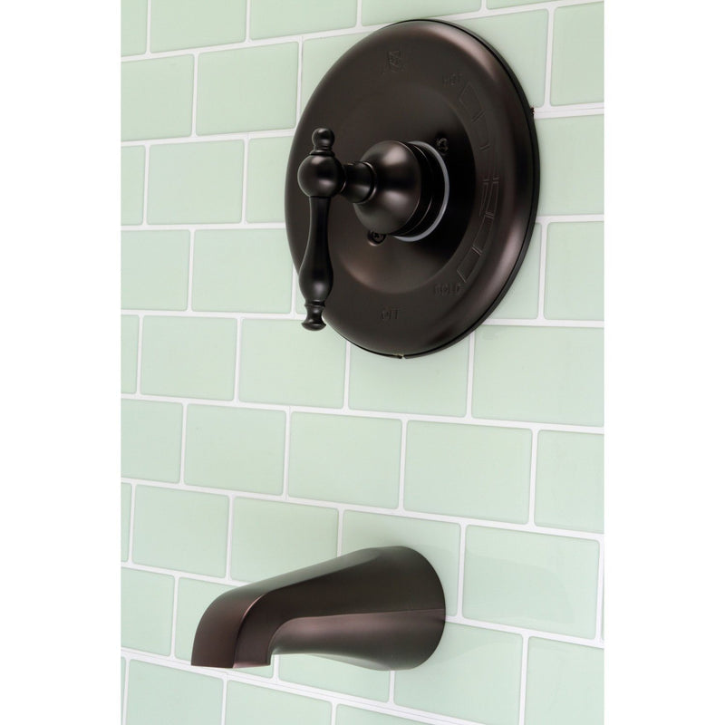 Single-Handle Pressure Balanced Tub Faucet
