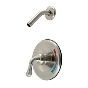 Single-Handle 2-Hole Wall Mount Shower Faucet without Showerhead