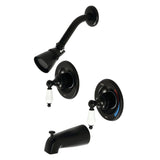 Vintage Double-Handle Pressure Balanced Tub and Shower Faucet