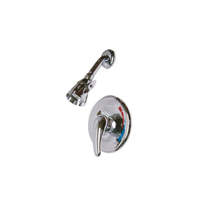 Single-Handle 2-Hole Wall Mount Shower Faucet