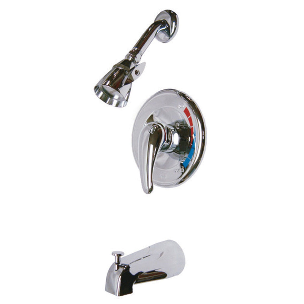 Legacy Single-Handle 3-Hole Wall Mount Tub and Shower Faucet