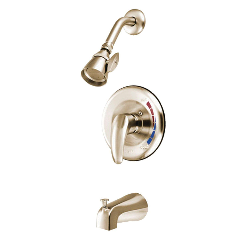 Legacy Single-Handle 3-Hole Wall Mount Tub and Shower Faucet