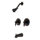 NuvoFusion Double-Handle Pressure Balanced Tub and Shower Faucet