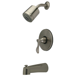 NuFrench Single-Handle 3-Hole Wall Mount Tub and Shower Faucet