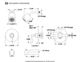 Century Single-Handle Pressure Balanced Tub and Shower Faucet