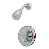 Single-Handle 2-Hole Wall Mount Shower Faucet