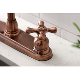Victorian Two-Handle 2-Hole 8" Centerset Kitchen Faucet