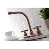 Victorian Two-Handle 2-Hole 8" Centerset Kitchen Faucet