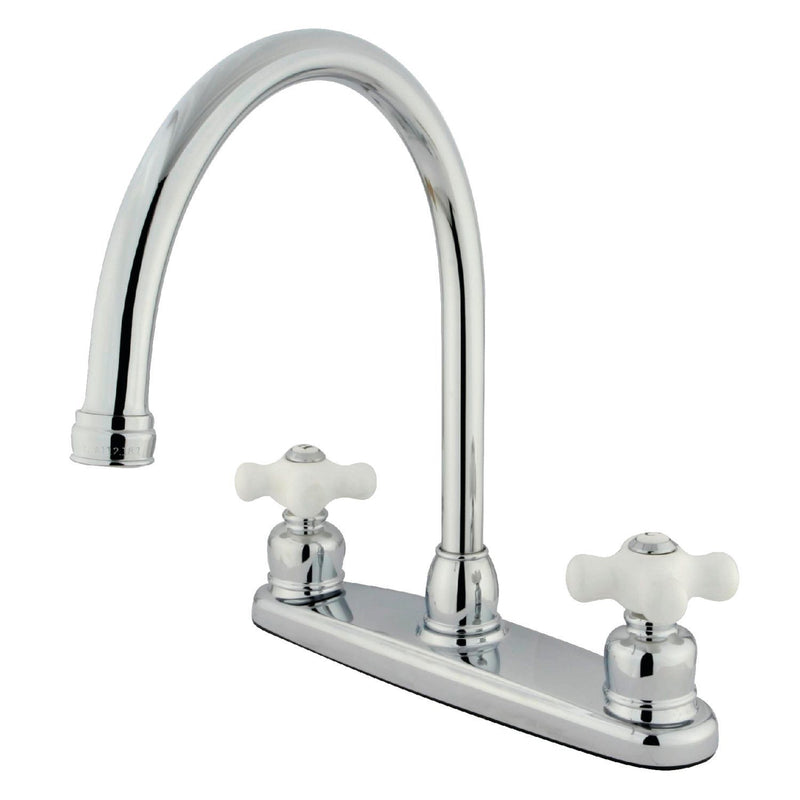 Vintage Two-Handle 2-Hole 8" Centerset Kitchen Faucet