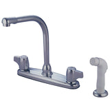 Two-Handle 4-Hole Deck Mount 8