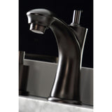 Serena Two-Handle 3-Hole Deck Mount Widespread Bathroom Faucet with Pop-Up Drain