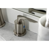 Serena Two-Handle 3-Hole Deck Mount Widespread Bathroom Faucet with Pop-Up Drain