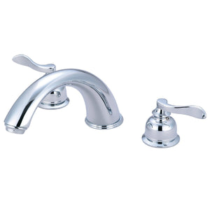 NuWave French Two-Handle 3-Hole Deck Mount Roman Tub Faucet