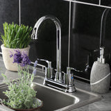 Serena Two-Handle 2-Hole Deck Mount Bar Faucet