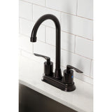 Serena Two-Handle 2-Hole Deck Mount Bar Faucet