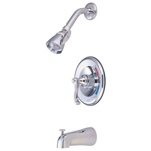 Royale Single-Handle 3-Hole Wall Mount Tub and Shower Faucet