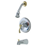 Royale Single-Handle 3-Hole Wall Mount Tub and Shower Faucet